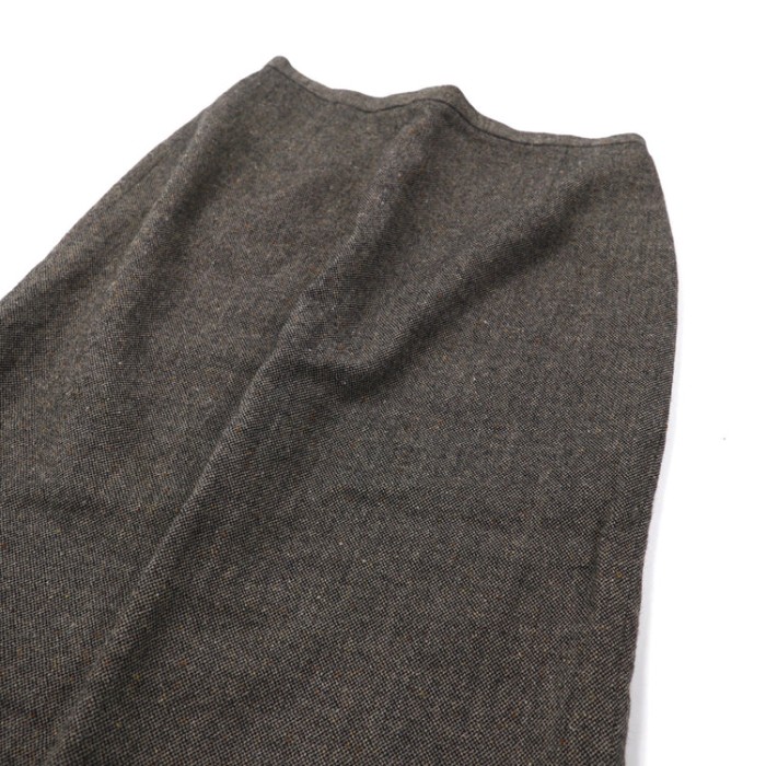 BURBERRYS ロングスリットスカート 9 グレー ウール オールド | Vintage.City 古着屋、古着コーデ情報を発信