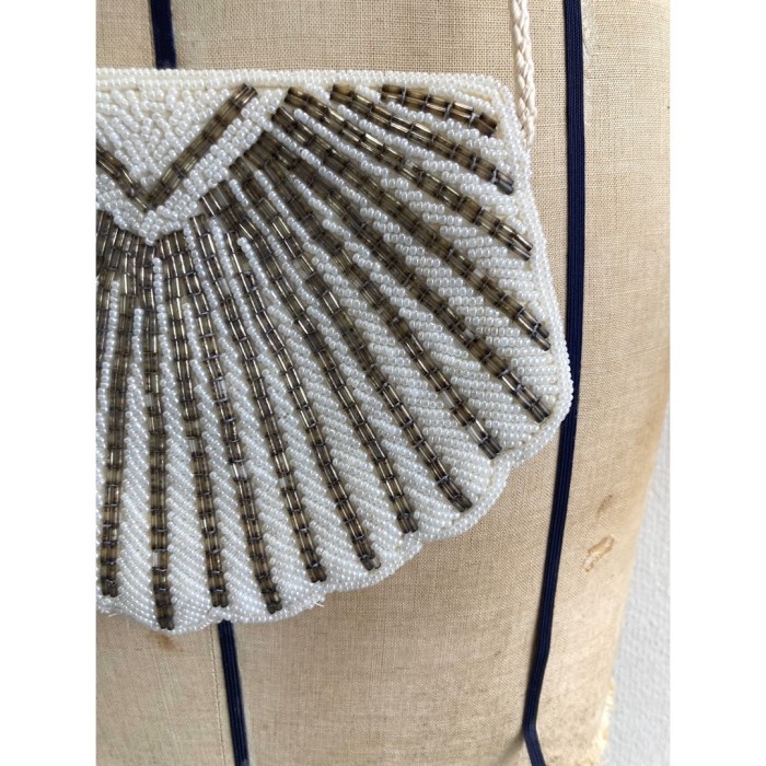 beads shoulder bag ショルダーバック　白ホワイト　ミニ　ビーズ | Vintage.City 빈티지숍, 빈티지 코디 정보