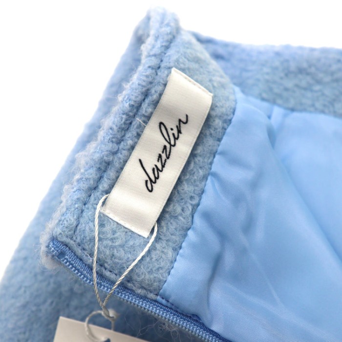 dazzlin ブークレー台形ミニスカート S ブルー ウール 未使用品 | Vintage.City 古着屋、古着コーデ情報を発信