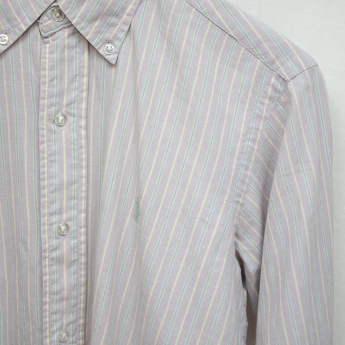 マルチストライプのボタンダウンシャツ | Vintage.City 古着屋、古着コーデ情報を発信