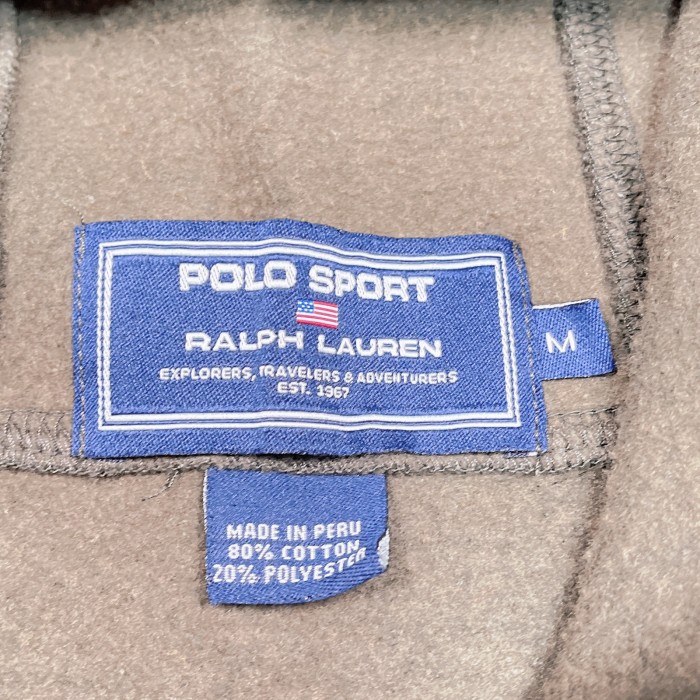 Msize polo sports full zip vest 23113001 ポロスポーツ ラルフローレンフード ベスト | Vintage.City 빈티지숍, 빈티지 코디 정보