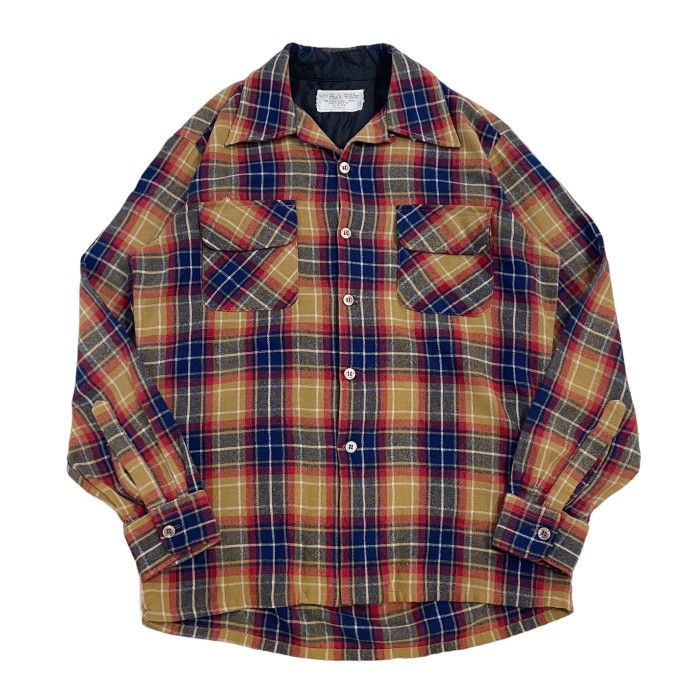 1970's JCPenney / wool check shirt #164 | Vintage.City 빈티지숍, 빈티지 코디 정보