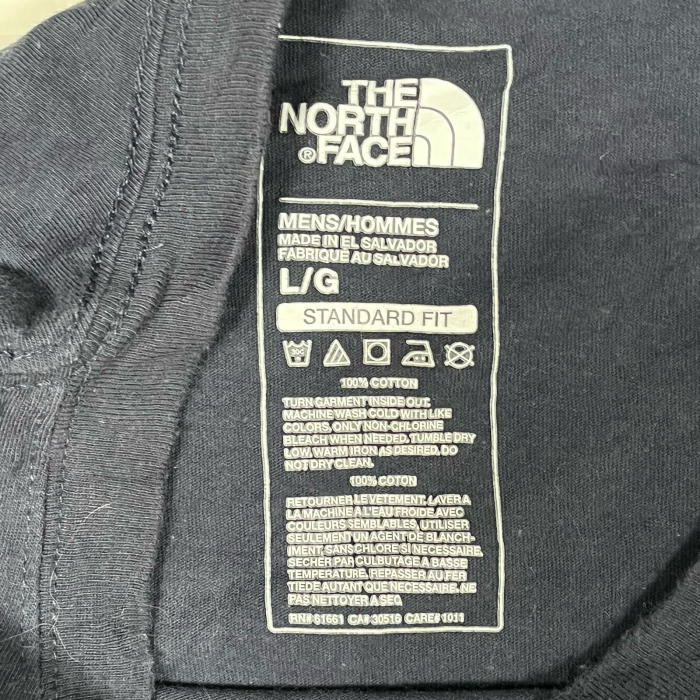 Lsize The North Face side logo print | Vintage.City 빈티지숍, 빈티지 코디 정보