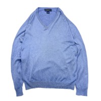 Lsize Brooks brothers silk cotton knit | Vintage.City 古着屋、古着コーデ情報を発信