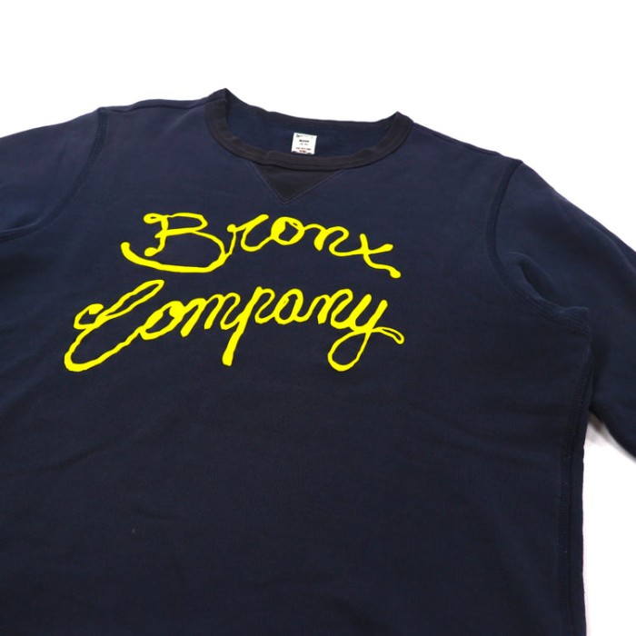 イタリア製 Sportswear クルーネックスウェット M ネイビー コットン Bronx Companyプリント | Vintage.City Vintage Shops, Vintage Fashion Trends