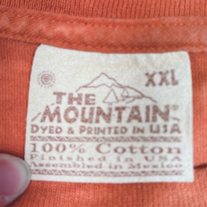 XXLsize The Mountain animal Tie dye TEE　タイガー　アニマル　マウンテン　Tシャツ | Vintage.City 古着屋、古着コーデ情報を発信
