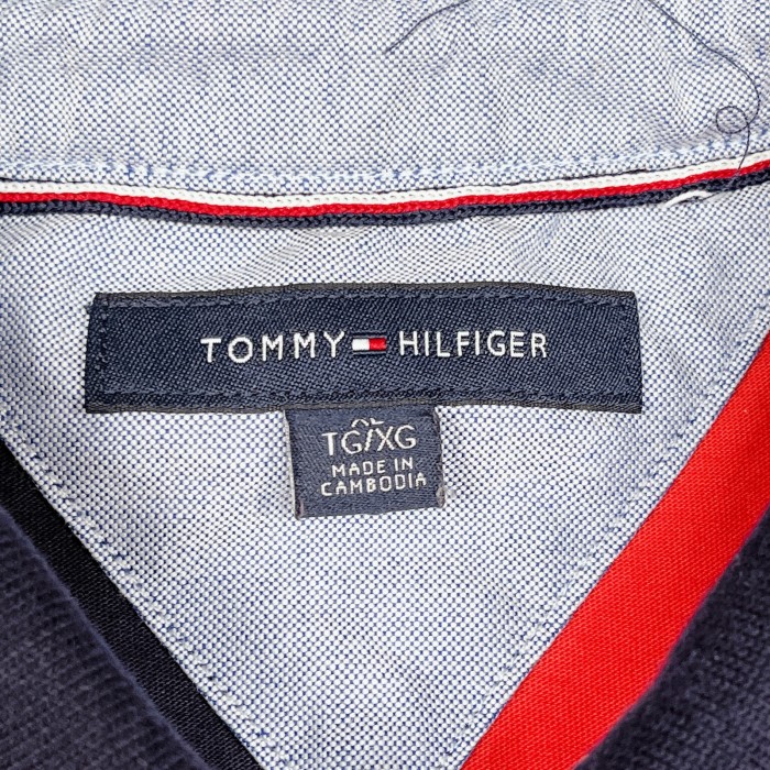 XLsize TOMMY HILFIGER polo shirt | Vintage.City 古着屋、古着コーデ情報を発信