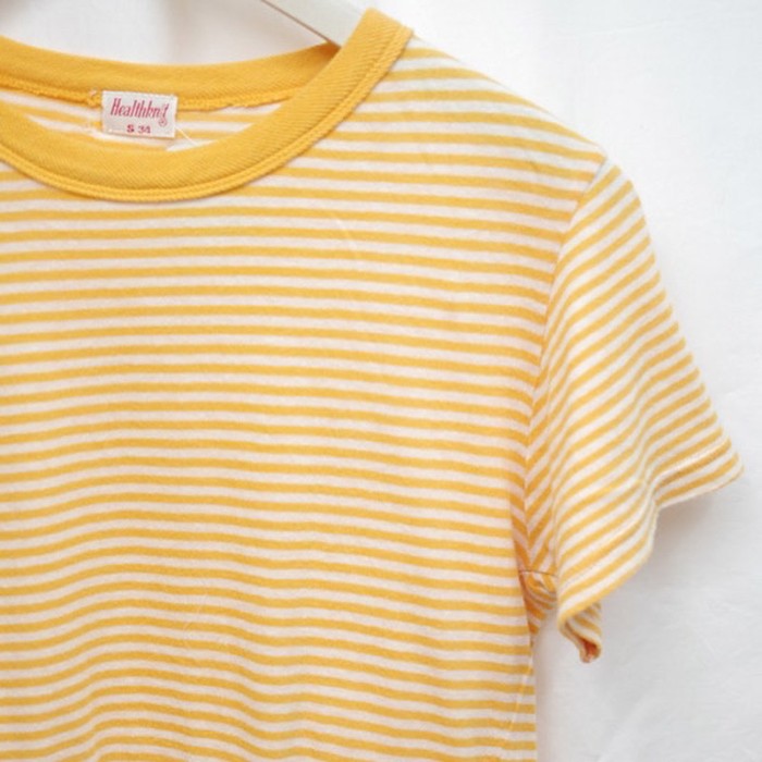 イエローのボーダーTシャツ | Vintage.City 빈티지숍, 빈티지 코디 정보