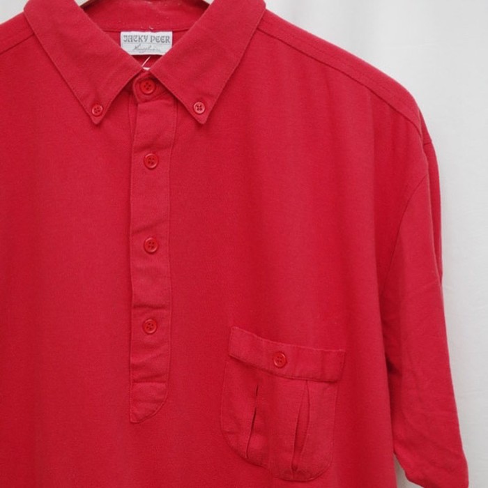 赤いレトロポロシャツ | Vintage.City 古着屋、古着コーデ情報を発信