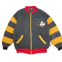 MICKEY&Co. MICKEY MOUSE  cotton jacket 23111725 ディズニー ミッキー リバーシブル 中綿ブルゾン | Vintage.City 古着屋、古着コーデ情報を発信