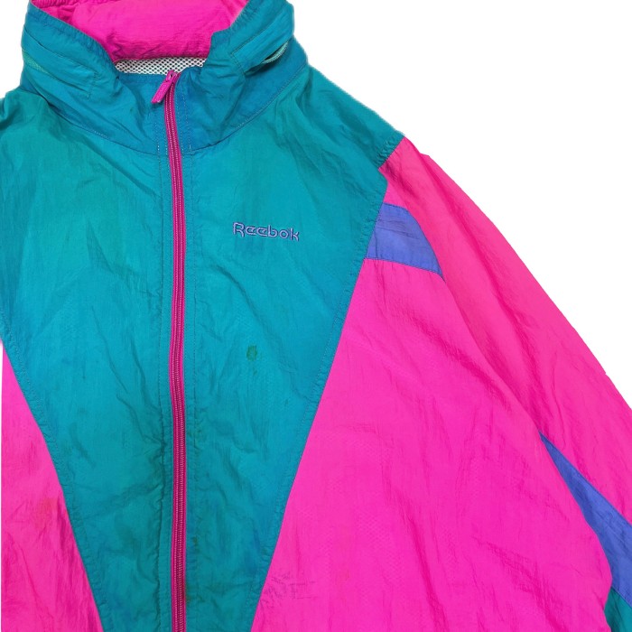 Lsize Reebox nylon  jacket 23112703 リーボック ナイロンジャケット アウター | Vintage.City 빈티지숍, 빈티지 코디 정보
