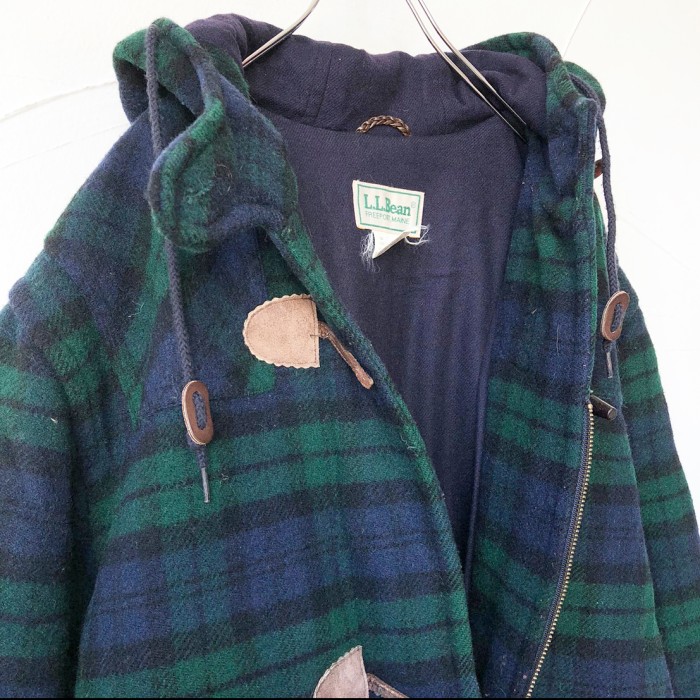 L.L.Bean duffle coat ブラックウォッチ | Vintage.City 古着屋、古着コーデ情報を発信