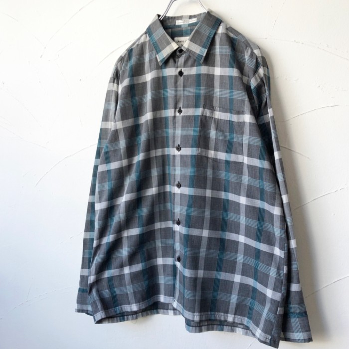 Pierre Cardin plaid shirt チェックシャツ | Vintage.City 빈티지숍, 빈티지 코디 정보