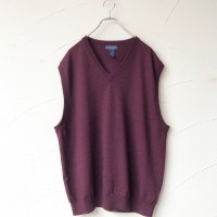 Wool knit vest | Vintage.City ヴィンテージ 古着