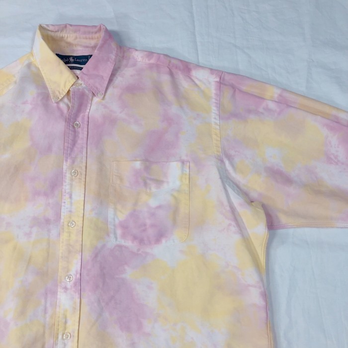 10 Msize Ralph Lauren tie dye shirt リメイクシャツ 長袖シャツ ラルフローレン | Vintage.City 古着屋、古着コーデ情報を発信