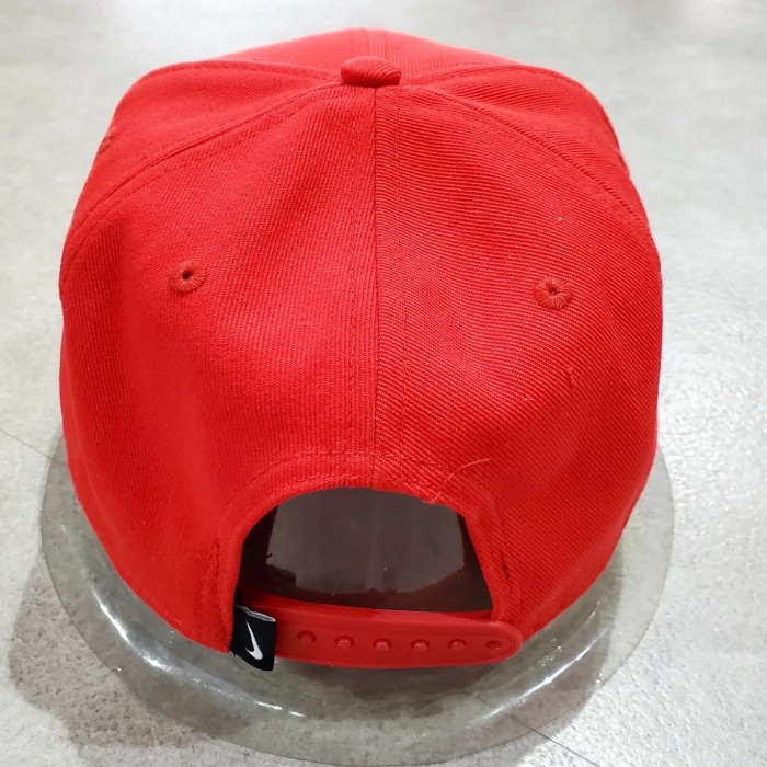 nike ナイキ 赤キャップ cap 刺繍ロゴ  帽子 スウッシュ スケボー | Vintage.City 빈티지숍, 빈티지 코디 정보