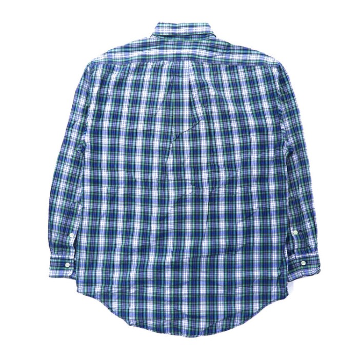 Ralph Lauren チェックシャツ S グリーン コットン BLAIRE スモールポニー刺繍 | Vintage.City 빈티지숍, 빈티지 코디 정보