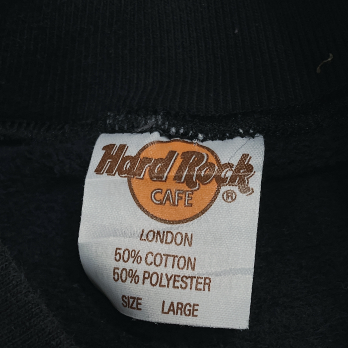 Lsize Hard Rock Cafe print sweat 23111742 スエット 長袖 ハードロックカフェ ロンドン | Vintage.City 古着屋、古着コーデ情報を発信