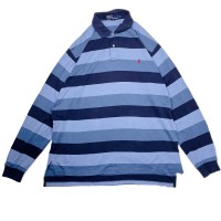 XLsize Polo Ralph Lauren polo shirt 24031203 ラルフ ボーダー 長袖 ポロシャツ | Vintage.City 빈티지숍, 빈티지 코디 정보
