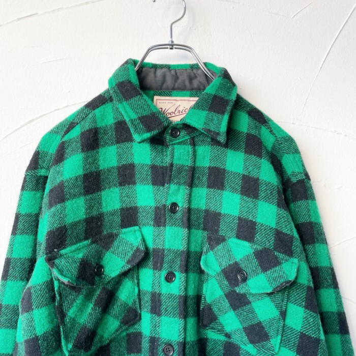 Woolrich wool shirt | Vintage.City 빈티지숍, 빈티지 코디 정보