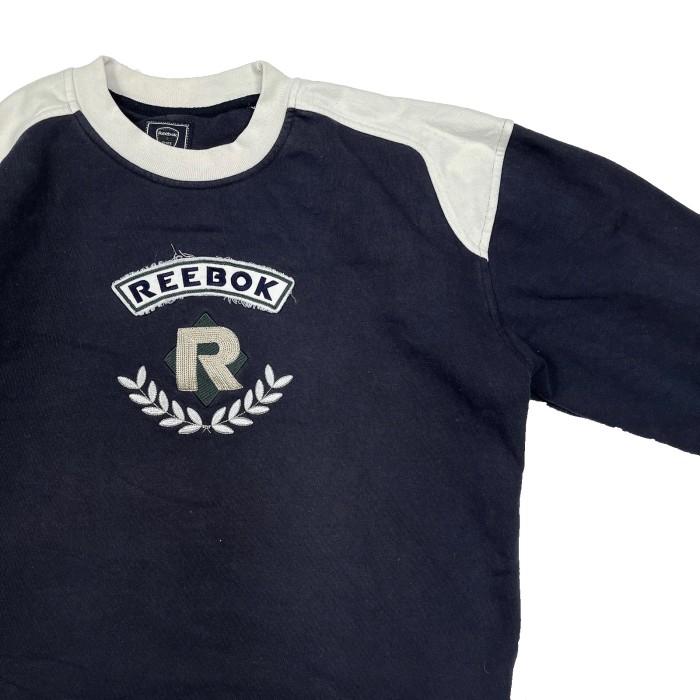 Msize Reebox sweat 23112701 リーボック 刺繍 スエット 長袖 | Vintage.City 古着屋、古着コーデ情報を発信