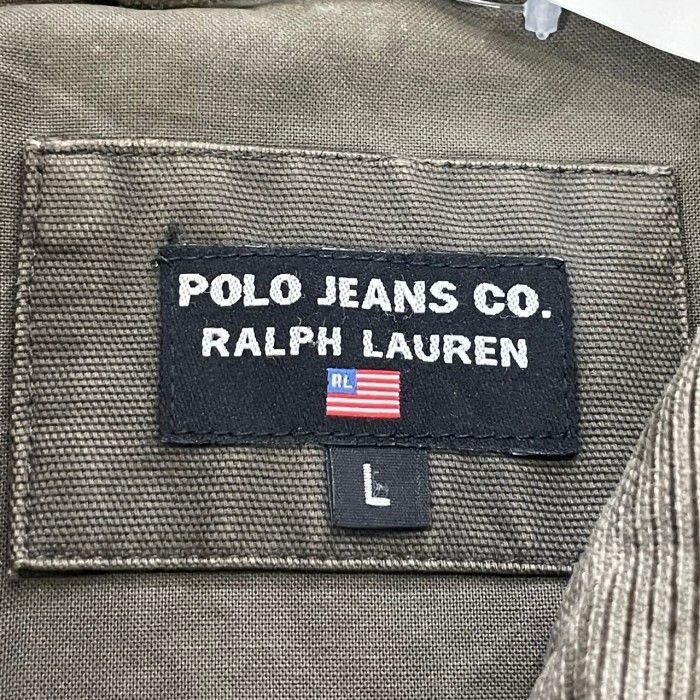 90s POLO JEANS Ralph Lauren / corduroy swing top #A736 | Vintage.City