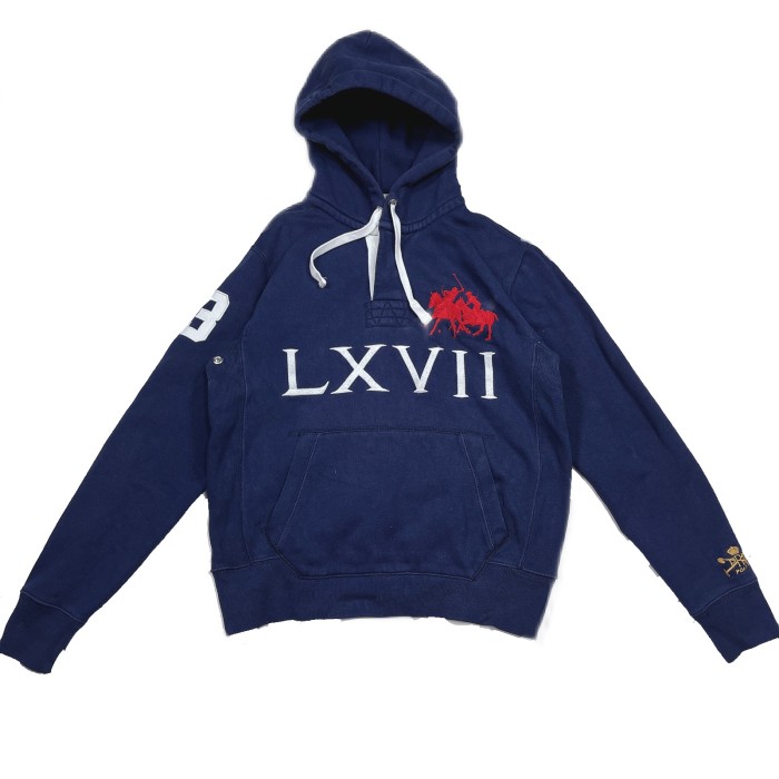 Ssize Polo Ralph Lauren hoodie navy 23113000 ポロラルフローレン パーカー | Vintage.City Vintage Shops, Vintage Fashion Trends