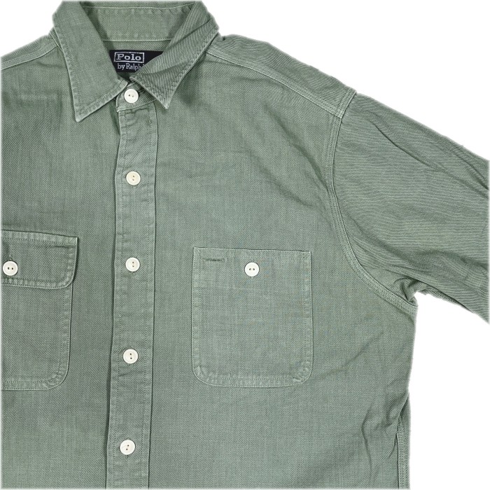 Msize Polo by Ralph Lauren Denim shirt 23112228 ポロラルフローレン デニムシャツ 長袖シャツ | Vintage.City 古着屋、古着コーデ情報を発信