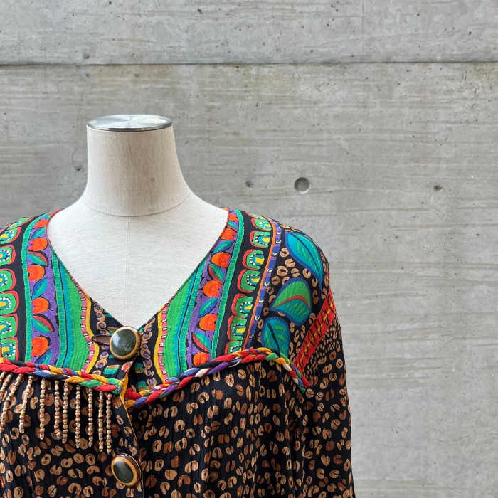 80‘s ethnic patterned short jacket fcl65 【23SS20】 | Vintage.City Vintage Shops, Vintage Fashion Trends