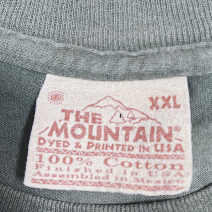 XXLsize The Mountain animal Tie dye TEE　アニマル タイダイ マウンテン ウルフ オオカミ Tシャツ | Vintage.City 古着屋、古着コーデ情報を発信