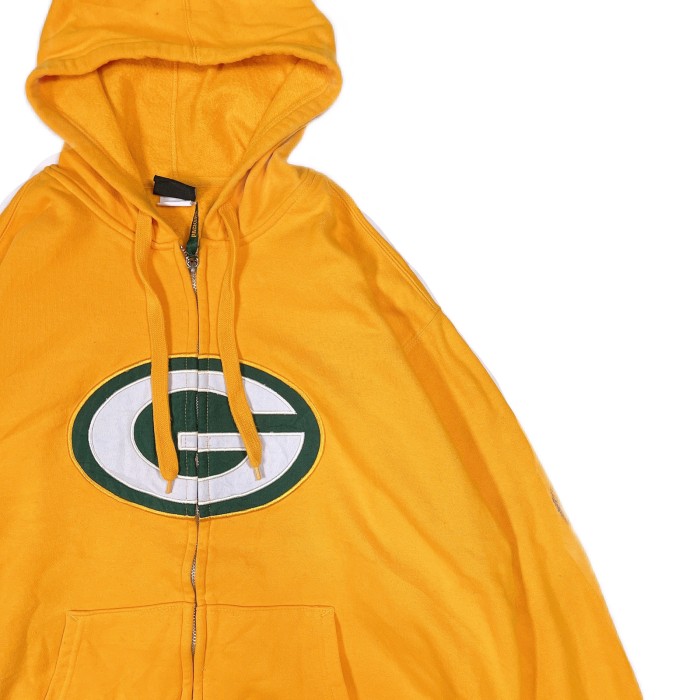 Lsize NFL Green Bay Packers fullzip 2023111129 アメフト グリーン