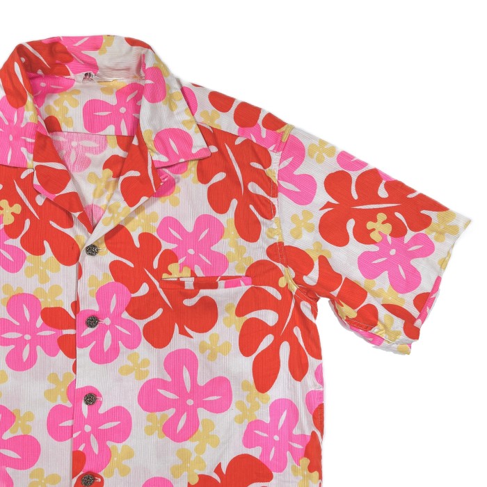 Freesize sears Aloha shirt シアーズ　アロハシャツ　アロハ　半袖シャツ | Vintage.City 古着屋、古着コーデ情報を発信