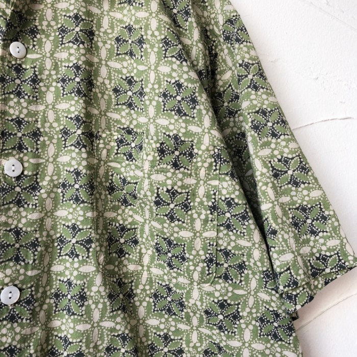 GUESS JEANS patterned shirt | Vintage.City 빈티지숍, 빈티지 코디 정보