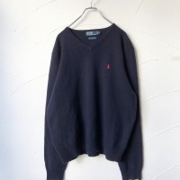 90s Polo by Ralph Lauren knit Vネック | Vintage.City ヴィンテージ 古着