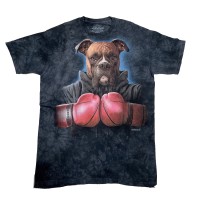 Lsize The Mountain dog boxing Tie dye TEE マウンテン 犬　タイダイ　アニマル | Vintage.City 빈티지숍, 빈티지 코디 정보