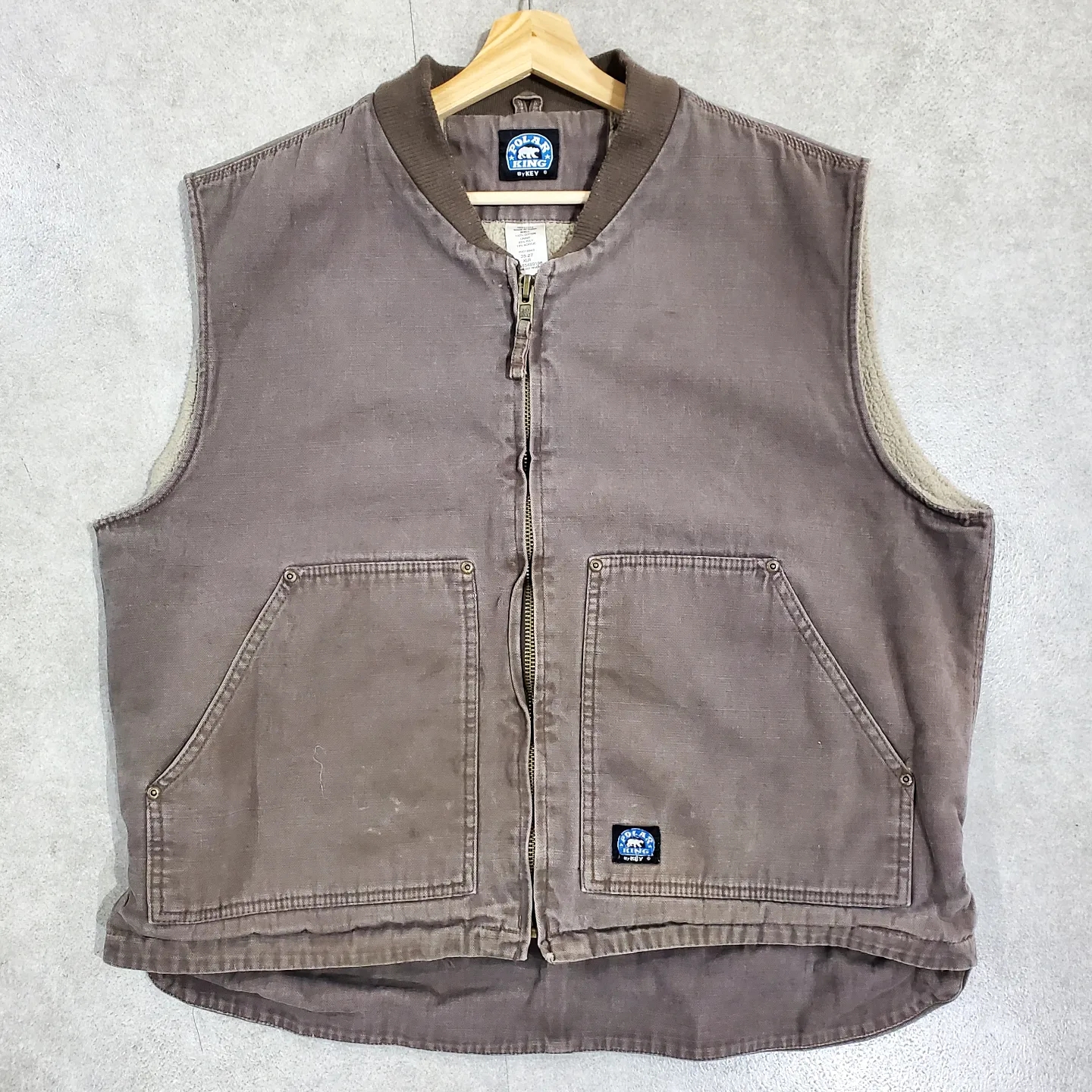 polar king key ポーラーキング キイ ダックワークベスト vest