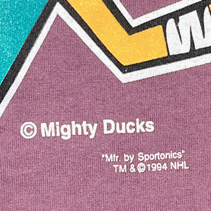 XLG18/20 NHL MIGHTY DUCKS TEE | Vintage.City 빈티지숍, 빈티지 코디 정보