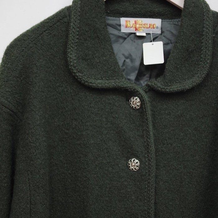 刺繍入りのウールジャケット | Vintage.City 빈티지숍, 빈티지 코디 정보
