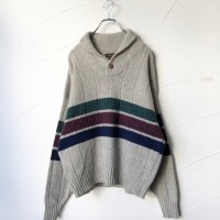 Eddie Bauer half button knit ハーフボタンニット | Vintage.City 빈티지숍, 빈티지 코디 정보