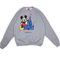 90's Disney world Magic kingdom  Mickey sweat 23112206 90年代 ディズニーワールド マジックキングダム ミッキー スエット | Vintage.City 古着屋、古着コーデ情報を発信