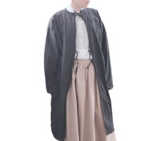 Freesize surgical gown gray サージカルガウン ミリタリー | Vintage.City 빈티지숍, 빈티지 코디 정보