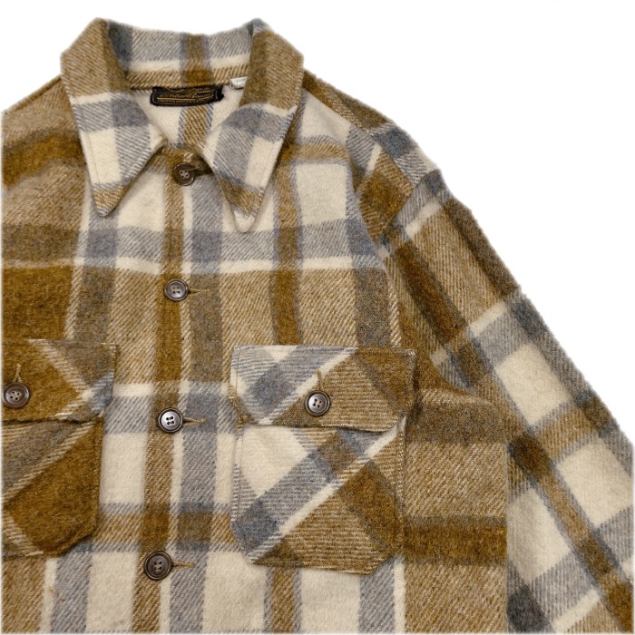 Msize Eddie bauer check wool shirt 23111736 エディーバウアー チェックシャツ ウール | Vintage.City 古着屋、古着コーデ情報を発信