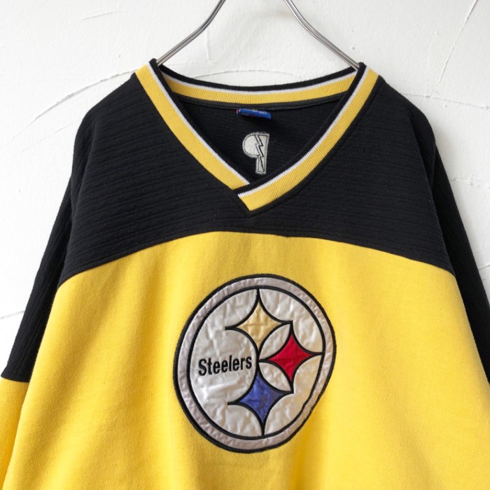 NFL embroidery sweat shirt スティーラーズ | Vintage.City 古着屋、古着コーデ情報を発信