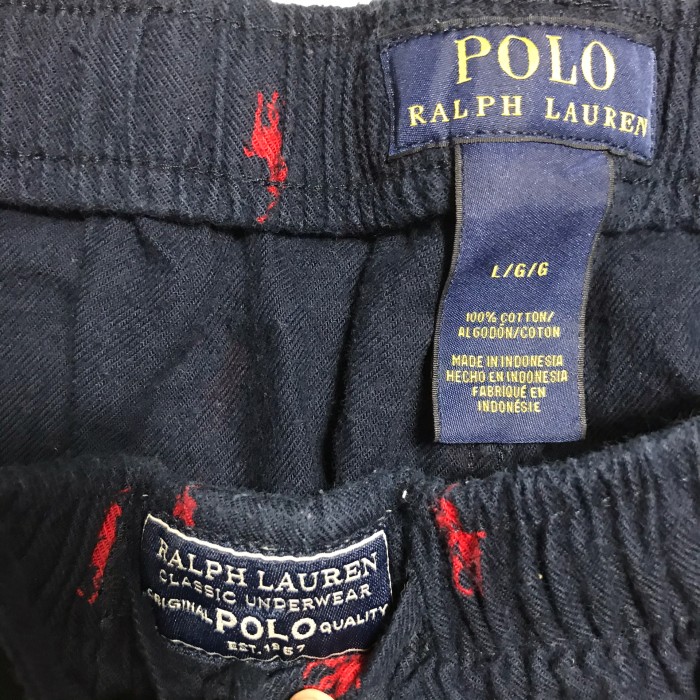 【35】Lsize Polo Ralph Lauren pajama  pant | Vintage.City 古着屋、古着コーデ情報を発信