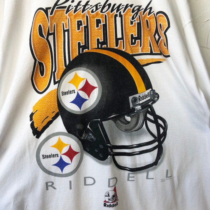 NFL printed T-shirt スティーラーズ | Vintage.City 빈티지숍, 빈티지 코디 정보