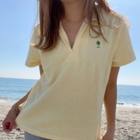 Delicates spa simple towel polo shirt (men's M) | Vintage.City ヴィンテージ 古着