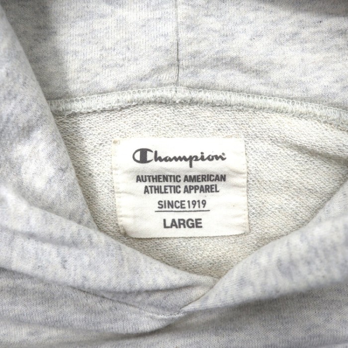 Champion ロゴパーカー L グレー コットン | Vintage.City 빈티지숍, 빈티지 코디 정보