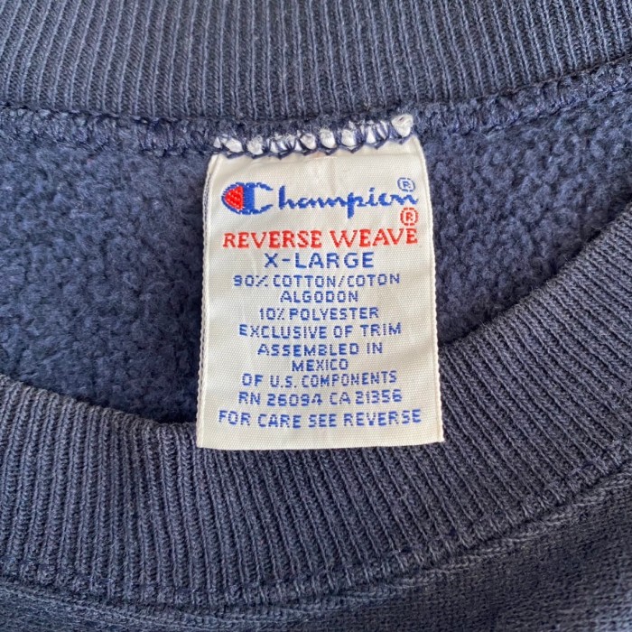 Champion   90's後期リバースウィーブ　メキシコ製 | Vintage.City 古着屋、古着コーデ情報を発信