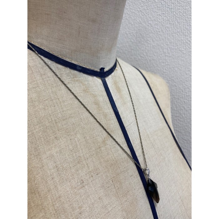 #290 silver925 necklace シルバーネックレス 十字架 透明 アクセサリー 古着屋 | Vintage.City 빈티지숍, 빈티지 코디 정보