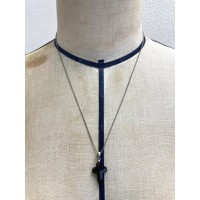 #290 silver925 necklace シルバーネックレス 十字架 透明 アクセサリー 古着屋 | Vintage.City ヴィンテージ 古着